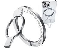 Generisch Smartphone Ring Holder - Ultra Thin Foldable Magnetic Holder for Desk - Mobile Phone Ring | For Video Recording Vlog Gym Car Travel Home Camera Men Women