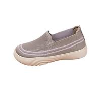 Generisch Sneaker Women's Mesh Slip On Loafer Low Shoes Soft Soles Summer Shoes Slip On Shoes Breathable Comfortable Women's Shoes Walking Shoes Non-Slip Flat Boat Shoes Loafers Fabric Shoes, A7, 5 UK