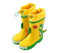 Generisch Snow Boots Animal Rubber Children's Shoes Waterproof Botas Para Lluvia Rubber Rain Boots Men Warm, a, 3 UK