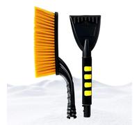 Generisch Snow Brush, Windscreen and Snow Brush, Durable Vehicle Exterior Cleaning Shovel for SUVs, Minivans, Motorhomes, Roof, Hood, Doors, Mirrors, 25.59 x 4.13 x 4.72 Inches