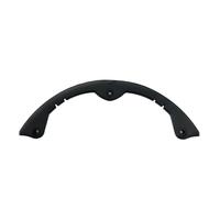 Generisch Snowboard Bumper Strip with Reinforced Screw Design - Rounded Head and Tail Cover for Ski | ABS Shock Absorbing Edge Strip Prevents Scratches | Ski Accessories Black
