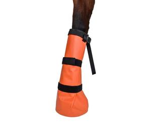 Generisch Soaking boots for soaking for hoof relief, adjustable hoof bath, for outdoor use, field training, in the stable, racing, on trips and in competitions