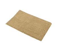 Generisch Soft Bath Mat 50 x 80 cm Fluffy Bath Mat with 1 Inch Microfibre Super Absorbent Shower Mat Non-Slip Bathroom Mat Washable & Tumble Dry Shaggy Rug for Shower and Toilet