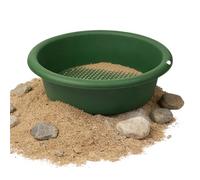 Generisch Soil Sifter for Gardening - Stackable Stainless Pellet Strainer Mat | Gold Washing Pan | For Pot Plants, Gold Search, Sieving, Pellets, Rock, Soil, Soil, Horticulture