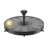 Generisch Solar Fountain for Bird Bath Water Pump for Bird Bath | Solar fountain for pond, garden, pool, patio, yard, outdoor, balcony, lawn, swimming pool, sunbathing lawn, gravel path,