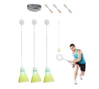 Generisch Solo Badminton Trainer - Single Player Badminton Trainer | Badminton Selff Training Tool, Selff I Badminton Trainer, Badminton Selff Study Tool for Hand-Eye Coordination for Playgrounds