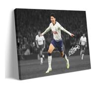 Generisch Son Heung-min Classic Action Poster Canvas Room Beautiful Wall Art Prints Home Modern Decorations 12 x 18 Inch (30 x 45 cm)