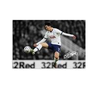Generisch Son Heung-min Football Star Poster Wall Art Canvas Print Artwork Bedroom Living Room Decoration 16 x 24 Inches (40 x 60 cm)