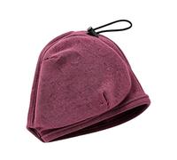 Generisch Soothing Ear Plugs for Dogs - Adjustable Noiseless Elastic Cap for Anxiety Noise Sensitivity (Brick Red, One Size)