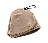 Generisch Soothing Ear Plugs for Dogs - Adjustable Noiseless Elastic Cap for Anxiety Noise Sensitivity (Coffee, One Size)