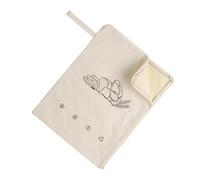 Generisch Sourdough Bread Bags, Natural Reusable Portable Food Storage Pack, Sourdough Beeswax Bread Bags for Dough, Baking, Walking, Sandwiches, Food, Basket, Home and