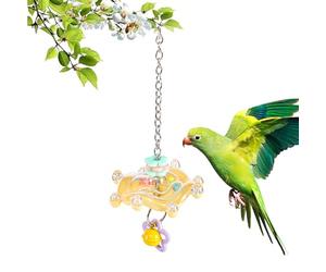Generisch Sparrow Spinner Toy | Small Animal Movement Accessories - Interactive Spinner Rattle Bird Toy - For Budgies, Lovebirds, Cockatiels, Sun Conatiels, Finches