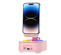 Generisch Speaker Mobile Phone Holder, Adjustable 360 Degree Audio Devices, Speaker as Smartphone Holder, for Home, Office, School, Bedroom, Indoor, Family, Live Streaming Game