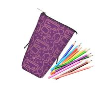 Generisch Special Pencil Case Extendable Funny Pen Bag, multicoloured, A, See description