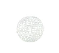 Generisch Spherical Mobile Chicken Rolling Circular Chicken Cage Rabbit Running Net Pet Cage Outdoor Farm (B, One Size)