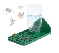 Generisch Spider Water Container, Leak-Proof Multi-Hole Feeder | Bee Feeding Bowl - For Small Animals, Geckos, Birds, Daily Trip, Homestead, Farm, Park, Garden, Home