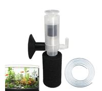 Generisch Sponge Filter for Aquarium, Air-Operated Triple Filtration, Mini Sponge Filter Set, for Absorbing Faeces, Dirt Catching as well as Rearing Young Fish, Betta Fish and Shrimp