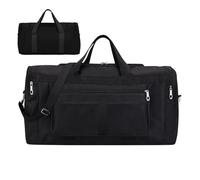 Generisch Sports Bag - Maximise Space Yoga Overnight Travel Bag Lightweight Training Handbag Fitness Backpack Shoe Organizer, black, see description, See description
