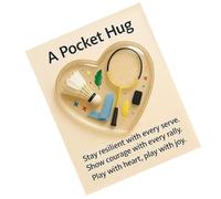 Generisch Sports Hug, Motivational Memories in Pocket Size, Portable Mutation Cards, For Athletes, Team Managers, Fans, Teammates, Training Field, Game Days, Training Tournaments, Collectors