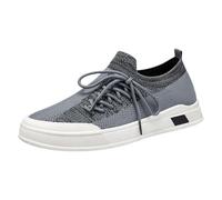 Generisch Sports Shoes Men's Slip-On Trainers Mesh Running Shoes Breathable Skateboard Shoes Comfortable Trainers White Sole Jogging Shoes Lightweight Walking Shoes Trend Street Shoes Fashionable