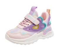 Generisch - Sports shoes with fashionable love pattern, breathable mesh lining, comfortable hook loops, versatile for all seasons, casual trainers