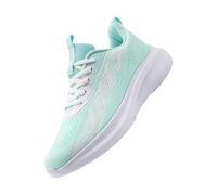 Generisch Sports Shoes Women's Running Shoes Trainers Breathable Trainers Running Tennis Walking Shoes Road Running Shoes Fitness Jogging Lightweight Non-Slip Shoes Leisure Shoes, Green, 6 UK