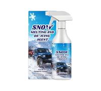 Generisch Spray for defrosting the windscreen, 120 ml, medium for quick defrosting of and snow, windscreen defroster, for SUV, saloon, minivan, car, motor vehicles