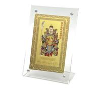Generisch Spring Festival Greeting Card - Copper Keepsake, Spiritual Protective Card, Happiness and Success, for Your Bag, Travel, Holiday, and Decoration for Home