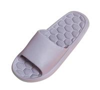 Generisch Spring Men's Slippers, Unisex Lovers, Flat Women's Shoes, Beach Slippers, Soft Sole, Breathable, Comfortable, Durable, gray, 9 UK
