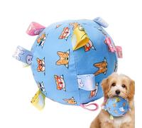 Generisch Squeaky Dog Chew Toys - Robust Puppy Teething Ball, Robust Throwing Toy for Small Dogs