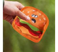 Generisch Squeaky Hamburger Toy for Pets, Squeaky Hamburger Toy for Dogs - Simulation French Fries Soft Plush Toy Hamburger Shaped Food Toy -