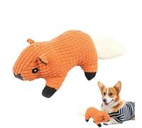 Generisch Squeaky Plush Squirrel Dog Toy, Squirrel Dog Toy, Puppy Tooth Toy with Squeaker, Plush Dog Toy, Cute and Funny Toy Against Boredom