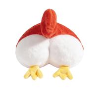 Generisch Squeaky Toy for Dogs, Funny Fart Sound Plush Animal, Interactive Funny Butt Design Plush Teething Toy - Small, Medium & Small Dog Breeds, Home, Indoor, Travel Cage