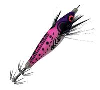 Generisch Squid Bait, Luminous Realistic Round Belly with Hook, Deep Sea Fishing Lure for Lakes, Rivers, Reservoirs, Coastal Areas, Along the Shore Line, for Perch and Trout