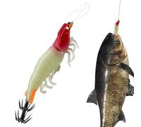 Generisch Squid Jig Hook - Photoluminescent Artificial Bait | Squid Jig Hooks, for the Pond, Lake, River, Flat Zone, Shore, Freshwater, Men, Dads and