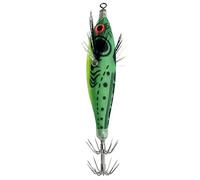 Generisch Squid Jig, Realistic Round Belly with Hook, Squid Bait, Saltwater Fishing, for Lakes, Rivers, Reservoirs, Coastal Areas, Along the Shore Line, for Perch and Trout
