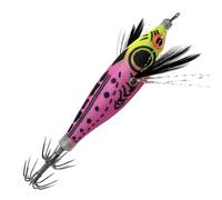 Generisch Squid Jigs, Round Belly, , Realistic, with Hooks, Squid Bait Jigs, for Perch and Lakes, Rivers, Streams, Reservoirs and Coastal Areas Along the Shore Line