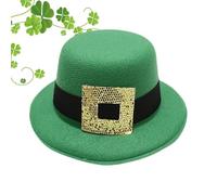 Generisch St Patricks Day Hat Green Top Hat Irish Holiday Hat St Patrick's Day Top Hat Accessories Patrick's Day Top Hat Green Fancy Dress Costume