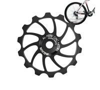 Generisch Stabilisers | Bicycle Guide Roller - Lightweight Ceramic Front Derailleur Wheel, 14T/15T/16T, Resistant for Mountain Bike Bikes
