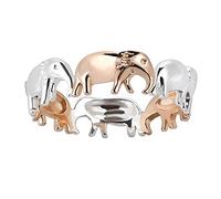 Generisch Stackable Rings One Drop Accessories Retro Rings Women Bracelets Men and Women Rings Cute Jewellery Ring of Rings Poster Middle Earth (Rose Gold, 6)