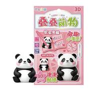 Generisch Stackable Stickers | Relaxing Miniature Crafts - Mini Scenes Building 3D Stickers, for Home Decoration, Scrapbooking, as a Reward in the Classroom, for Children, Girls and