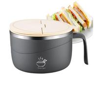 Generisch Stainless Steel Lunch Container, Leak-proof Food Box with Lid, Dense Lunch Container, for Home, Office, School, Picnic, Camping, Travel, Hiking, Party, Breakfast