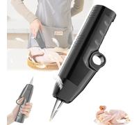 Generisch Stainless Steel Poultry Picker 304 Cone Head Double Motor 20000RPM Waterproof Fast Plucking for Chicken Duck Goose Hand Held Efficient