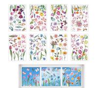 Generisch Static Window Clutches, Window Stickers, 9 x Static Window Stickers - Double-Sided Home Party Ornament, Seasonal Decorations for Bedroom Study in the Living Room