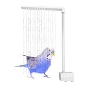 Generisch Station de Douche Pour Perroquet - Électrique Automatic | Fontaine à EAU Circulante | Piscine d'Hygiène Pour Perruches Calopsittes Inséparables, Accessory de Toilettage Cage