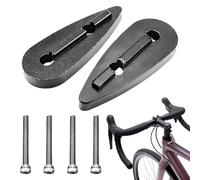 Generisch Stem Spacers, Height-Adjustable Bicycle Washers, Road Bike Handlebar Spacers, For Modification Performance Optimisation Roads and Mountain Bike Driving Garage and