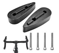 Generisch Stem Spacers - Stem Raiser Discs | High-Strength Bicycle Handlebar Spacers | For Modification Performance Optimisation Roads and Mountain Bike Driving Garage and