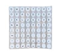 Generisch - Stickers for Long Nails | Long Nail Keyboard Cover with Letters - Typing Keycaps Work - Accessories for Games - Game Travel Men Computer Office Laptop Home Notebook