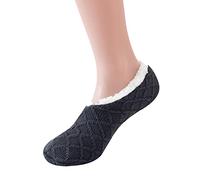 Generisch Stopper Socks Women's Socks Girls Stopper Socks Thick Warm Winter Socks Cuddly Soft Thermal Socks Durable Hut Socks Casual Christmas Socks Sleeping Socks Mum Grandma