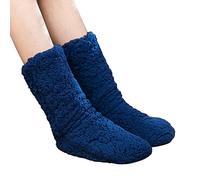 Generisch Stopper Socks Women's Socks Women's Stopper Socks Thick Warm Winter Socks Soft Comfortable House Socks Non-Slip Hut Socks Casual Christmas Socks Norwegian Socks Anniversary